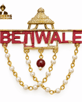 Betiwale Wedding Brooch for Safa & Coat