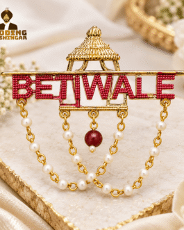 Betiwale Wedding Brooch for Safa & Coat