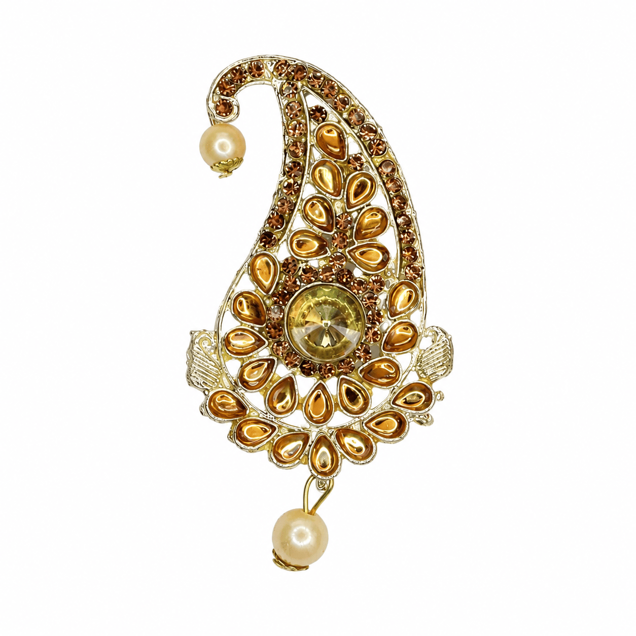 Royal Ivory Feather Kalgi - Image 3